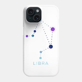 LIBRA STAR CONSTELLATION ZODIAC SIGN Phone Case