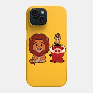 Timon Simba Pumba Phone Case