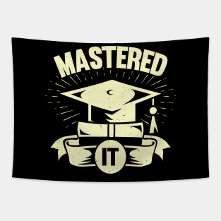 Mastered It Graduation Student Gift Tapestry