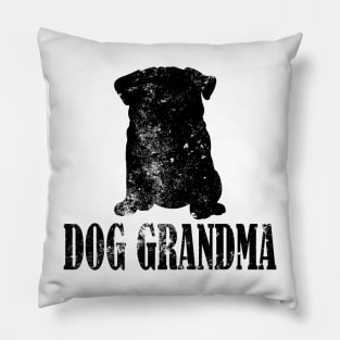 Pugs Dog Grandma Pillow