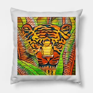 Tiger Head #1b Pillow