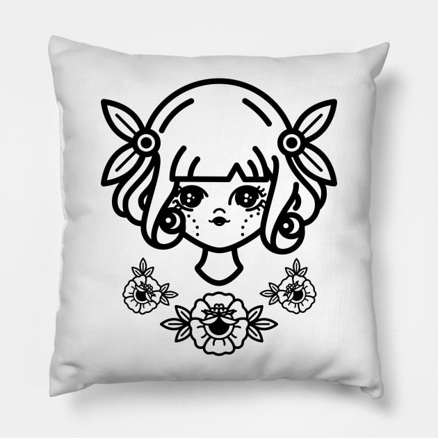 Makoto girl Pillow by cunchun