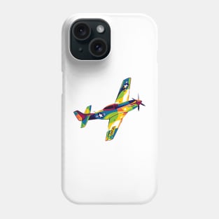 P-51 Mustang Top Gun Phone Case