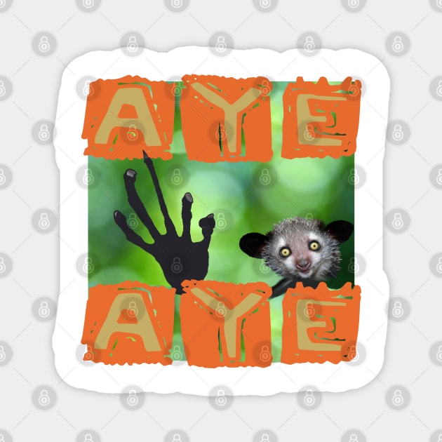 Aye-aye Magnet by TenomonMalke
