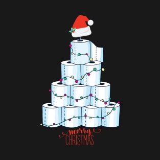 Toilet Paper Christmas Tree 2020 T-Shirt