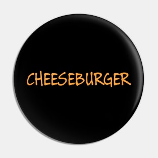 Cheeseburger Pin