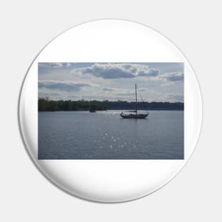 Sun Dappled Boating Pin