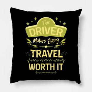 This driver makes every travel worth it 04 Pillow
