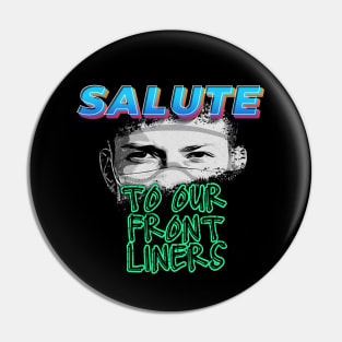 Frontliners Salute Pin