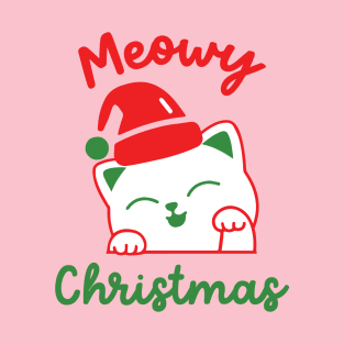 Meowy Christmas T-Shirt