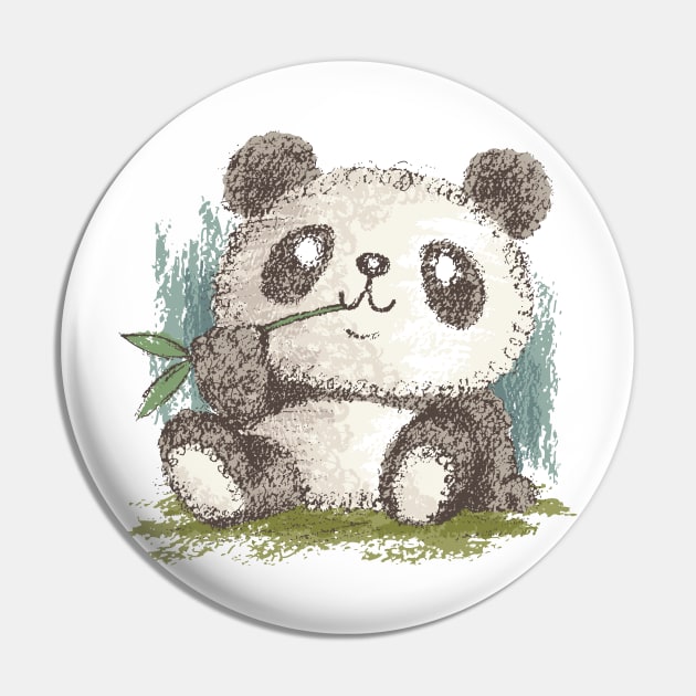 Panda Pin by sanogawa