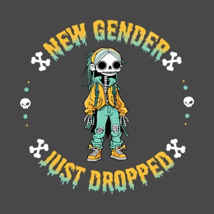 New Gender Just Dropped! Grunge Skeleton T-Shirt