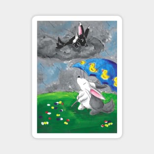 May Rabbits Magnet