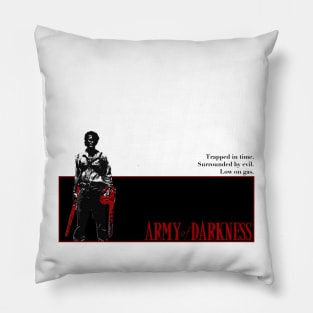Army of Darkness V2 (Black Text) Pillow
