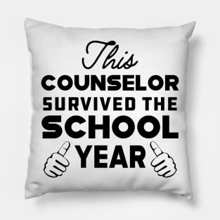 Counselor - This counselor survived the school Pillow