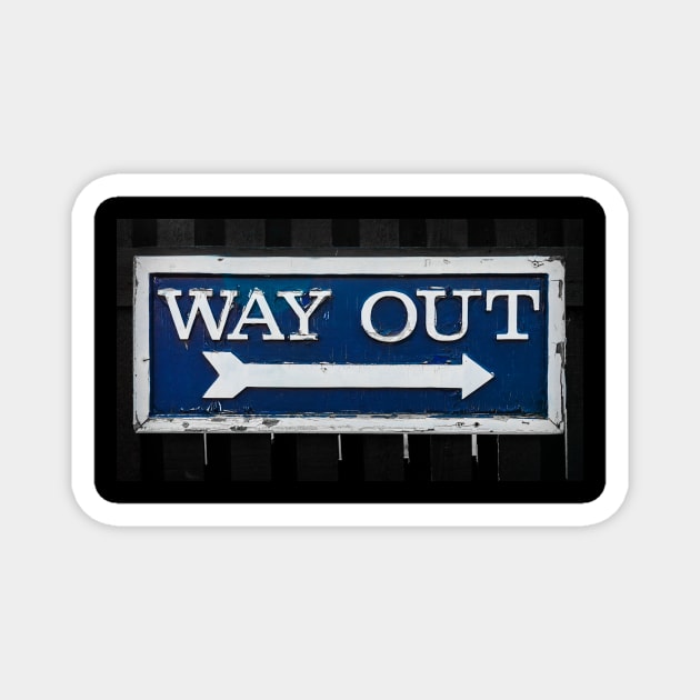 Way Out Magnet by Jez22 