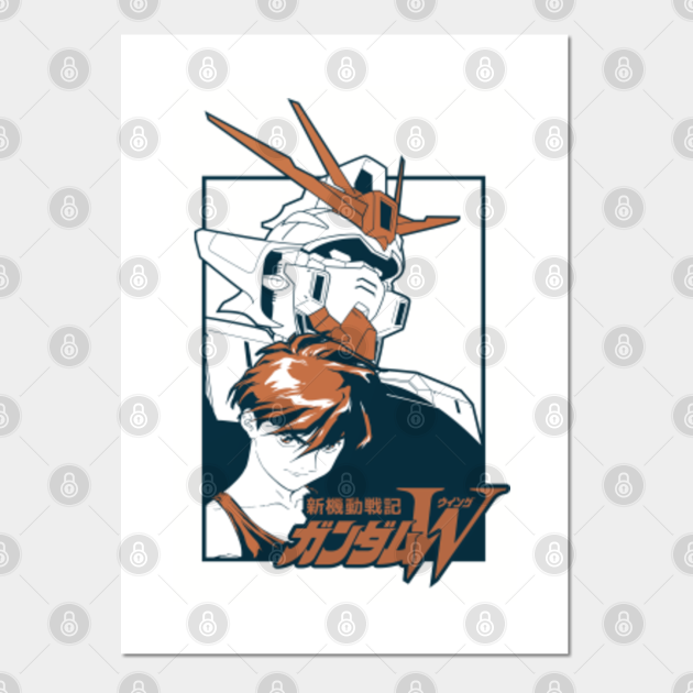 Mobile Suit Gundam Wing Gundam Wing Endless Duel Posters And Art Prints Teepublic I have fond memories of this show. teepublic