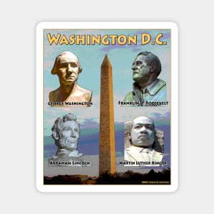 DC Monumental Four Magnet