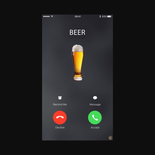 Beer is calling by BrewWears