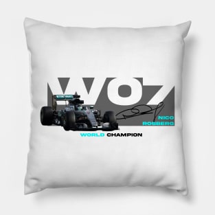 Nico Rosberg W07 Pillow