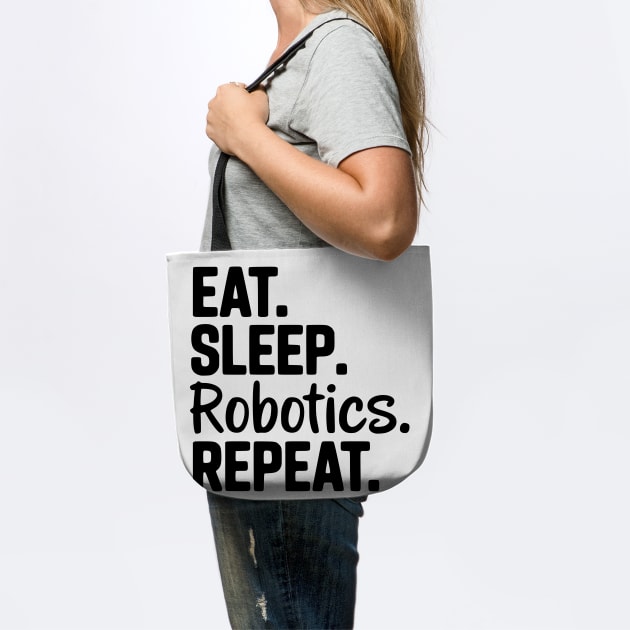 Eat. Sleep. Robotics. Repeat. by Frank Ring