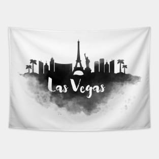 Las Vegas watercolor Tapestry