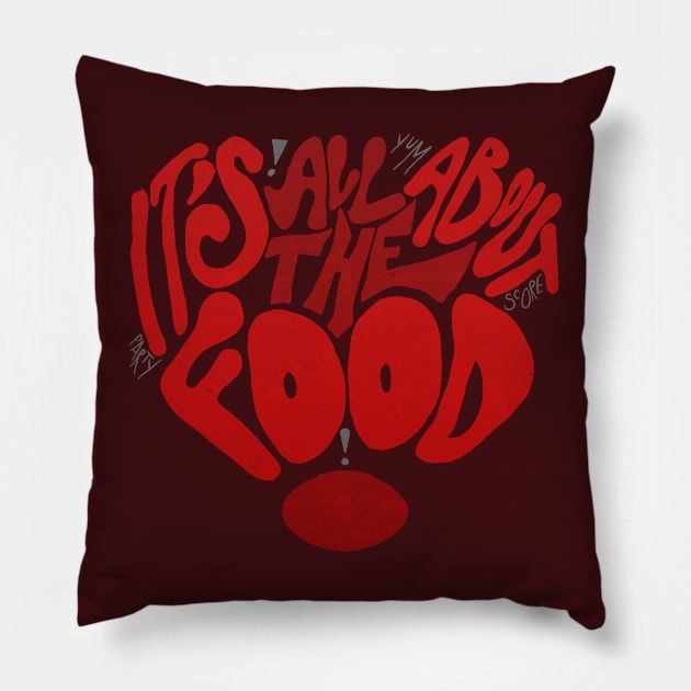 Game Food Pillow by Lhollowaydesign