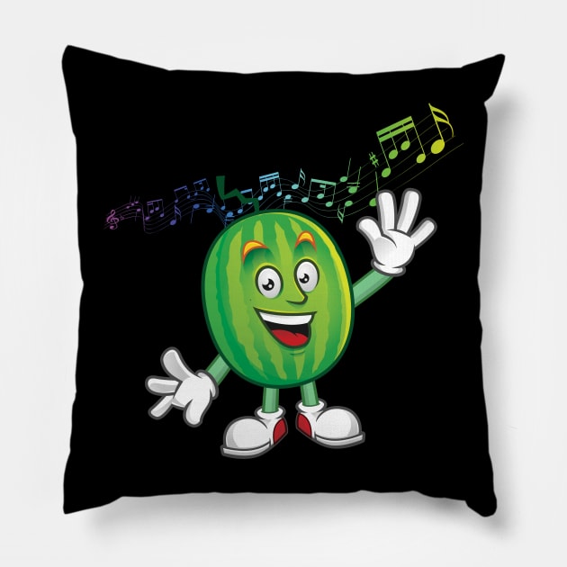 'Dancing Watermelon' Hilarous Watermelon Gift Pillow by ourwackyhome