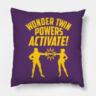 WONDER TWIN POWERS! Pillow