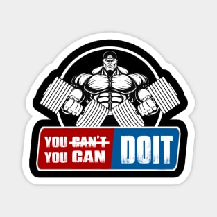 GYM - you can doit Magnet