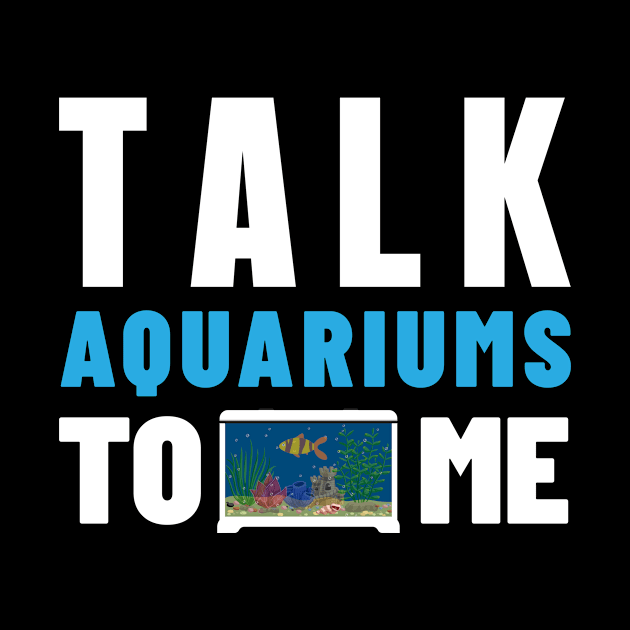 Aquarist aquarium aquariums aquaristic ornamental fish gift by SpruchBastler