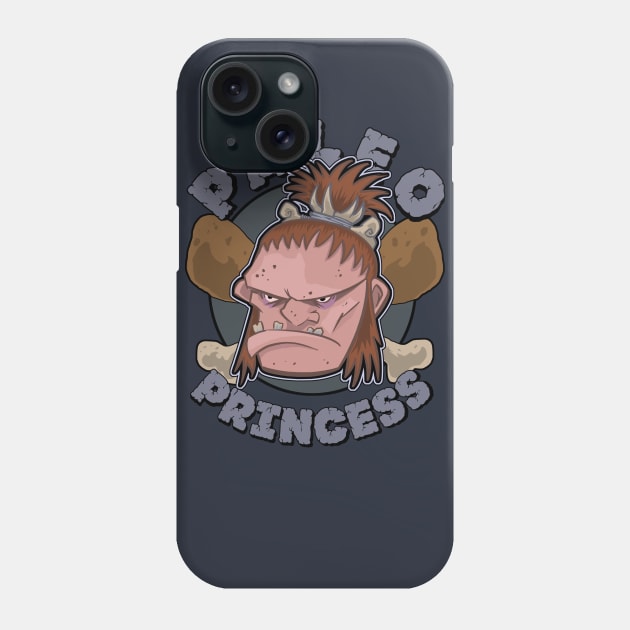 Paleo Princess Phone Case by seansweeney