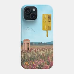 Calling The Sky - Surreal/collage Art Phone Case