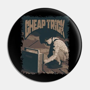 Cheap Trick Vintage Radio Pin