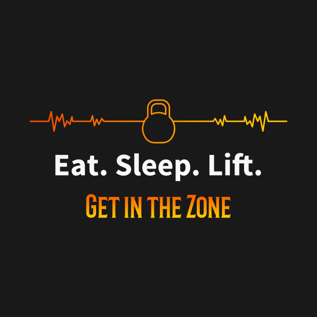 Eat. Sleep. Lift Workout by Kookaburra Joe 