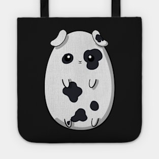 Cute guinea pig with black and white fur, kawaii guinea pig, guinea pig, Tote