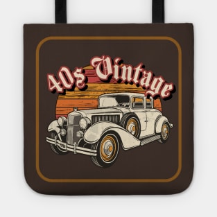 40s Vintage Tote