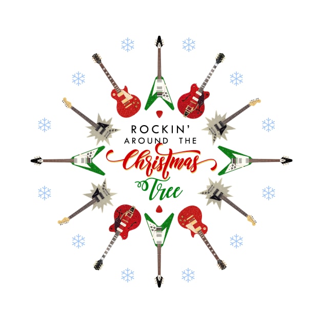 Rockin' Around The Christmas Tree by JJW Clothing