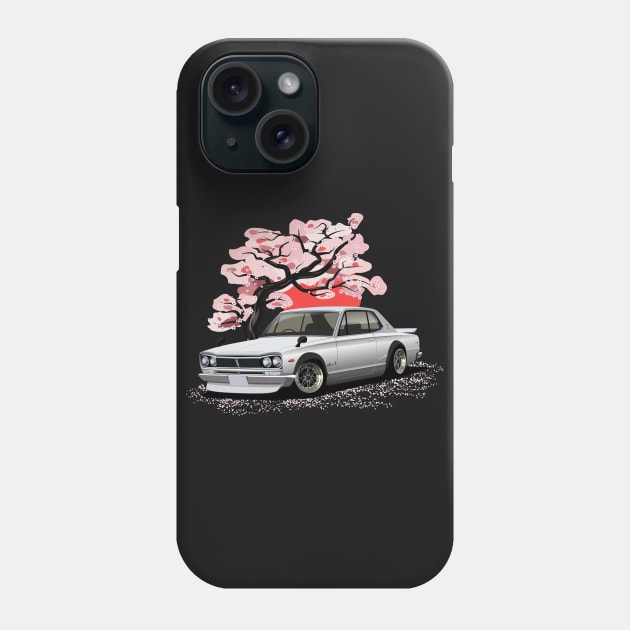 Hakosuka GTR Phone Case by AutomotiveArt