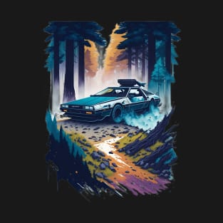 Summer Art DMC DeLorean T-Shirt