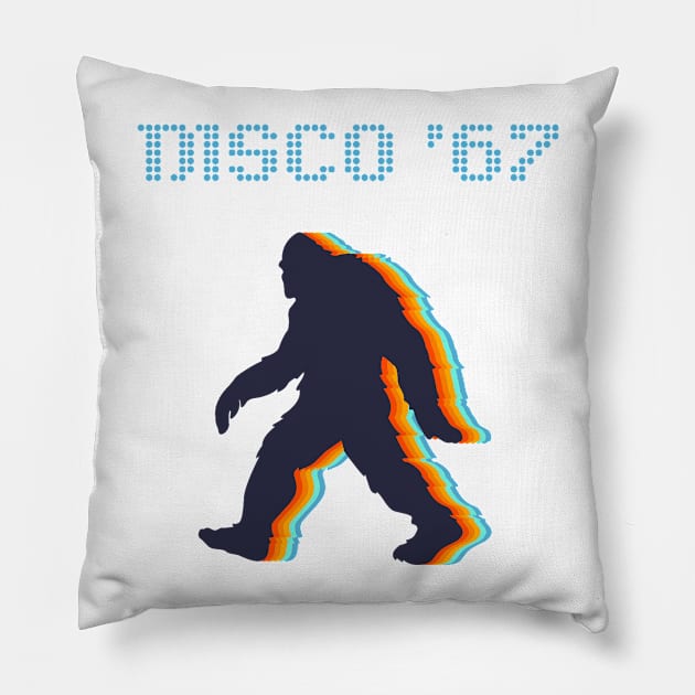 Bigfoot Discovery Pillow by oobmmob