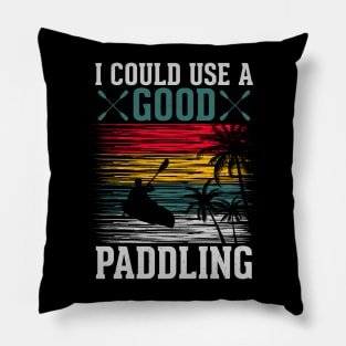 i could use a good paddling Pillow