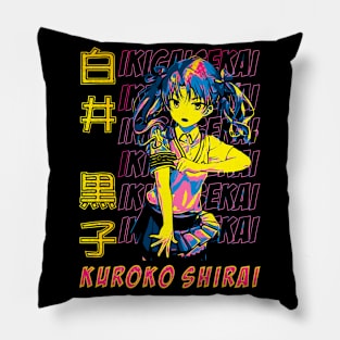 Kuroko Shirai Pop Art | IKIGAISEKAI V4 Pillow