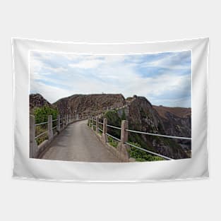 La Coupee, Sark, Channel Islands Tapestry