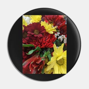 Red flowers Pin