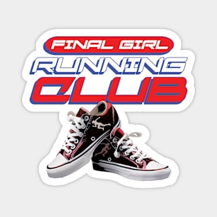 Final Girl Running Club Magnet