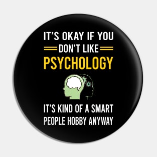 Smart People Hobby Psychology Pin