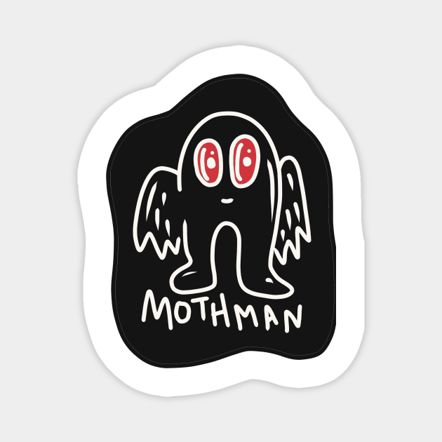 Mothman Magnet by CryptidComforts1