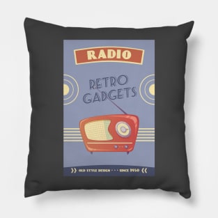 vintage retro Pillow