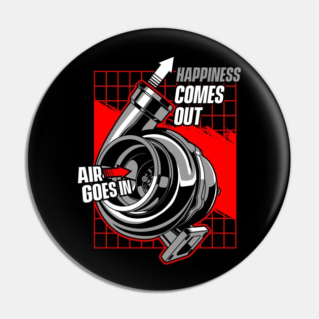 Turbo Happiness Pin by rizadeli